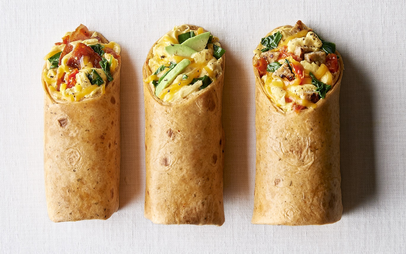 Breakfast Wraps Tray